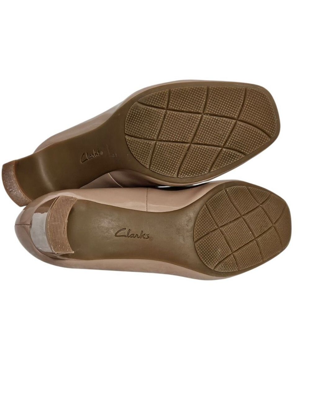 CLARK'S COLLECTION Women's Warm Beige Pump Shoes Sz 6 M - Picture 4 of 6